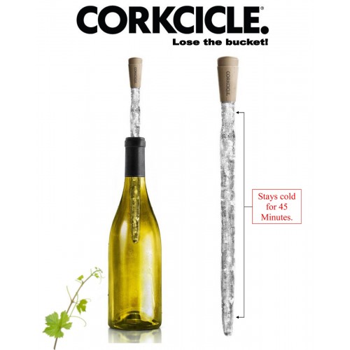 Corkcicle Wine Cooler Chiller Reusable Cork frozen stopper
