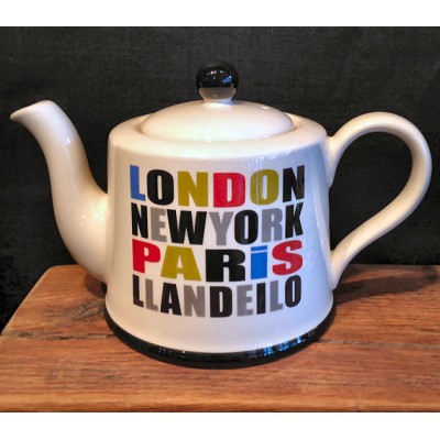 London, Paris, New York, Llandeilo Tea Pot