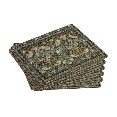 Strawberry Thief Tapestry Placemats set of 6 