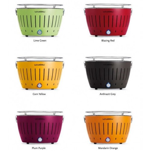 LOTUS GRILL BBQ - Various Colours - Free coal and lighter gel.