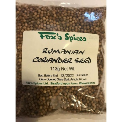 Fox's Rumanian Coriander Seeds