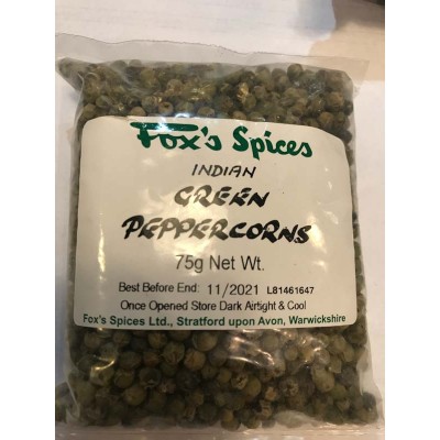 Fox's Green Peppercorns
