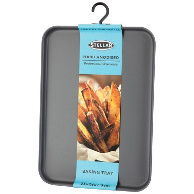 Stellar Hard Anodised Baking Trays  - Various Sizes