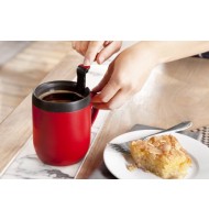 Zyliss Cafetiere Hot Mug, Red or Grey