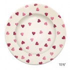 Emma Bridgewater Hearts 8 ½”  & 10 ½” Plates