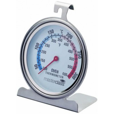 Master Class Deluxe Large Stainless Steel Oven Thermometer 10cm